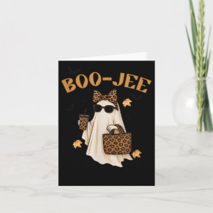 Boo-jee Ghost, Leopard Spooky Season, halloween Co Karte