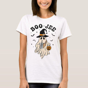Boo Jee Ghost Niedlich Funny Halloween T-Shirt