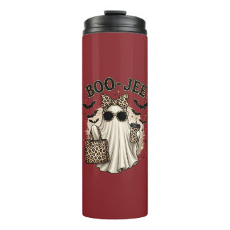 Boo-Jee Leopard-Geist Halloween-Becher Thermosbecher