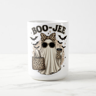 Boo-Jee Leopard-Geist Halloween-Tasse Kaffeetasse