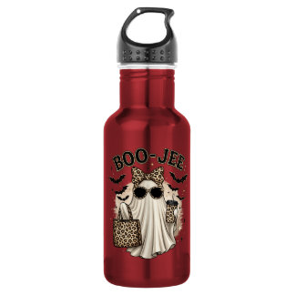 Boo-Jee Leopard-Geist Halloween-Wasserflasche Edelstahlflasche