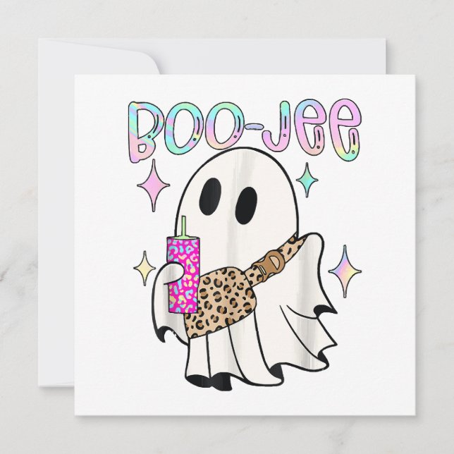 Boo Jee Lustiger Halloween-Geist (Vorderseite)