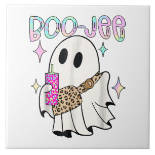 Boo Jee Lustiger Halloween-Geist Fliese