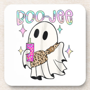 Boo Jee Lustiger Halloween-Geist Getränkeuntersetzer