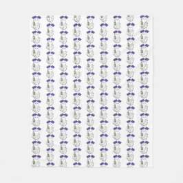 Boo-Jee Niedlicher Halbwunder mit Eiskaffee Fleecedecke