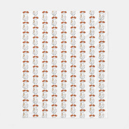 Boo-Jee Niedliches Halloween Ghost mit 40oz Tumble Fleecedecke