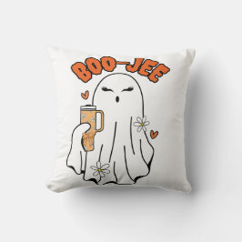 Boo-Jee Niedliches Halloween Ghost mit 40oz Tumble Kissen
