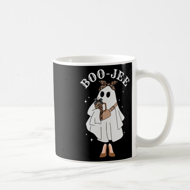 Boo-jee Trick oder Treat Spooky Season Ghost Tumbl Kaffeetasse (Rechts)