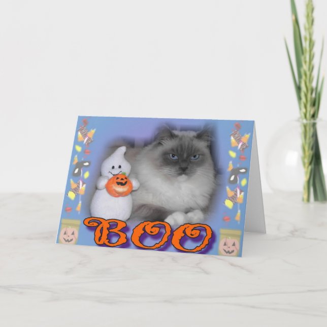 Boo!! Karte (Vorderseite)