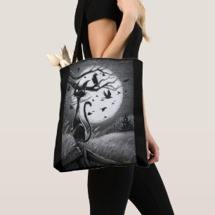 Boo Kitty fühlt sich wie ein echter Wind Tote Bag