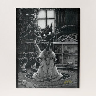 Boo Kitty holt Extravagantes Jigsaw Puzzle