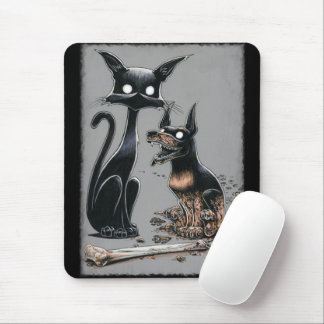 Boo Kitty macht ein Buddy Mouse Pad Mousepad