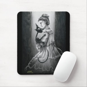 Boo Kitty mit ihrem Ghost-Maus-Pad Mousepad