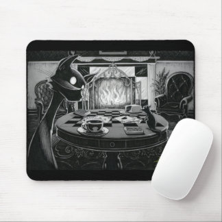 Boo Kitty Plays Karten Mouse Pad Mousepad