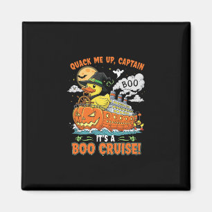 Boo-Kreuzfahrt-Enten Halloween-Alkohol-Kreuzfahrer Magnet