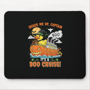 Boo Kreuzfahrtenten Halloween Alkohol Kreuzfahrer Mousepad