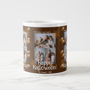 Boo-Kürbiskürbis-Jack-o-Laterne Halloween FotoColl Jumbo-Tasse