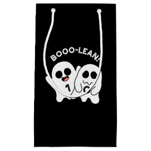 Boo-lean Funny Computer Ghost Boolean Pun Dark BG Kleine Geschenktüte