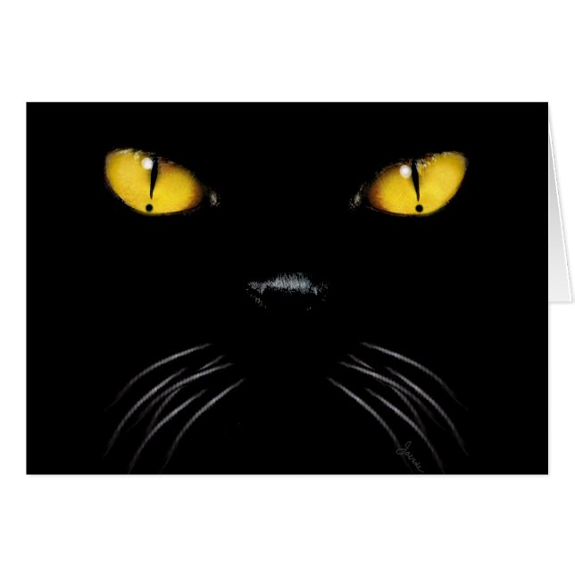 Boo-leere Karte (Vorderseite (Horizontal))