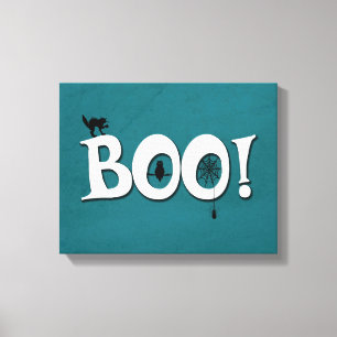 Boo! Leinwanddruck