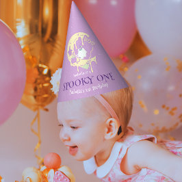 Boo Little Ghost Spooky Ein Halloween 1. Geburtsta Partyhütchen