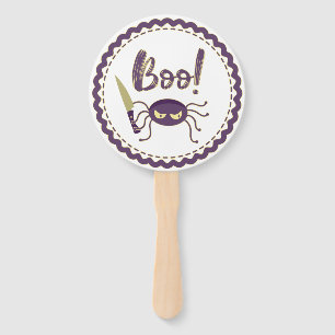 Boo lustige Halloween-Spielmesser-Hand Fächer