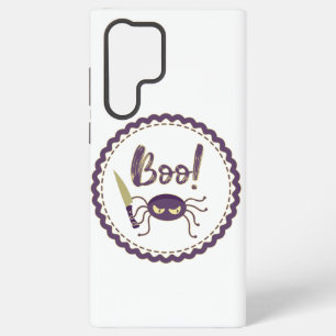 Boo lustige Halloween-Spielmesser-Hand Samsung Galaxy Hülle