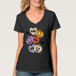 Boo Magischer Kürbis Saison Süß Herbst Halloween D T-Shirt
