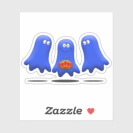 Boo Man Ghost Group Aufkleber