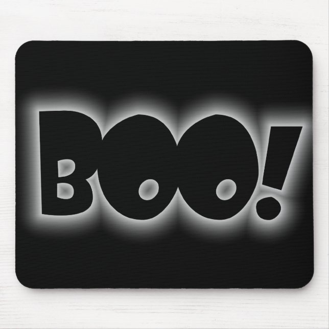 Boo! Mausunterlage Mousepad (Vorne)