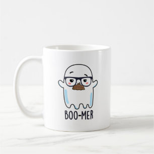 Boo-mer Funny Funny Middle Aged Ghost Pun Kaffeetasse