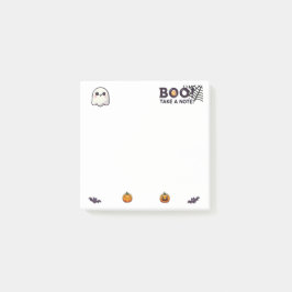 Boo! Nehmen Sie eine Notiz - Halloween Post-it-Not