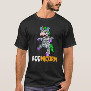 Boo Nicorn Halloween Beängstigende Frauen Spooky T-Shirt