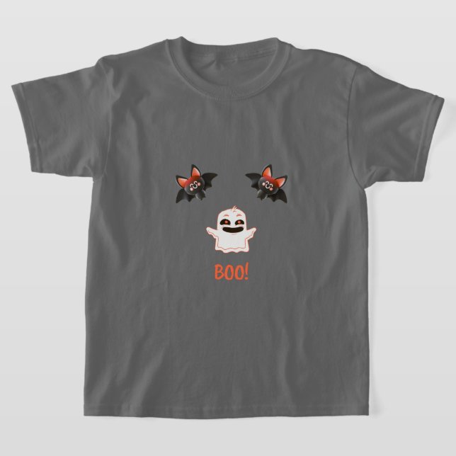 BOO! Niedlich Ghost Kids Halloween T-Shirt (Ablage )