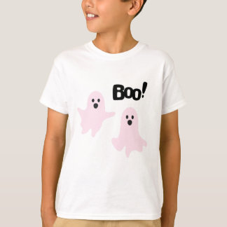 Boo Niedlich Halloween Pink Ghosts Spooky T-Shirt
