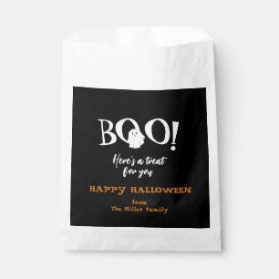 BOO Niedliche Geist Halloween Leckerei Gefälligtas Geschenktütchen