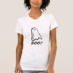 Boo! Niedliche Halloween-T - Shirt: Halloween-T -  T-Shirt