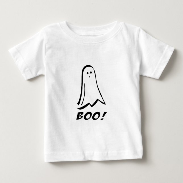 Boo! Niedliche Halloween-T - Shirts: Baby, Kinder Baby T-shirt (Vorderseite)
