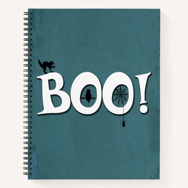 Boo! Notizbuch (Vorderseite)