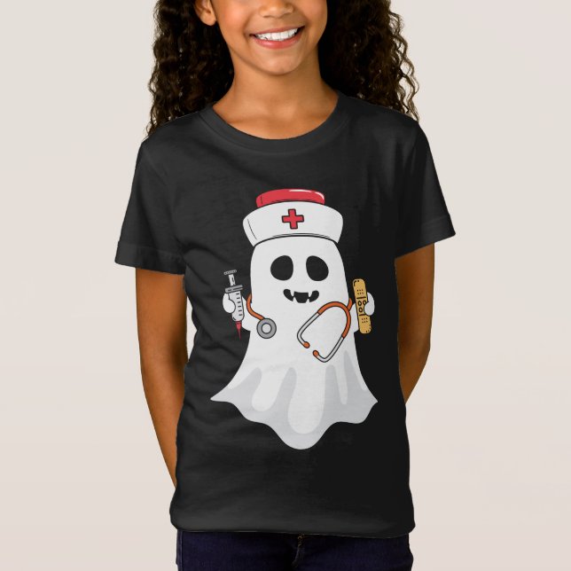 Boo Nurse T-Shirt (Vorderseite)