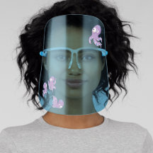 Boo Octopus Lila Kids Kleidung & Dekoration