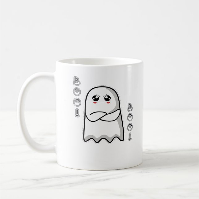 Boo Of Disapproval Classic Retro Kaffeetasse (Links)