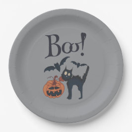 Boo! Pappteller