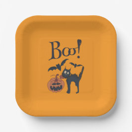 Boo! Pappteller