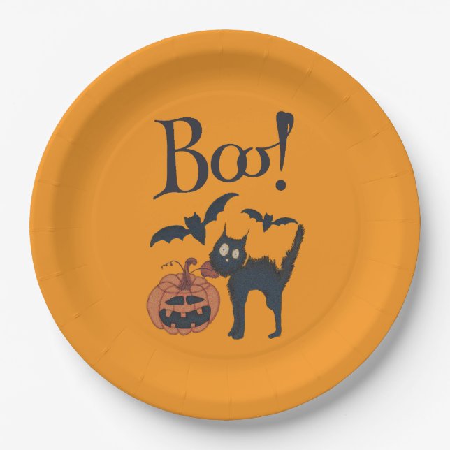 Boo! Pappteller (Vorderseite)