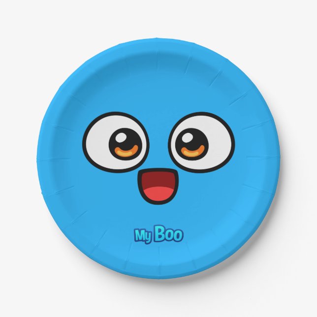 Boo-Pappteller Pappteller (Vorderseite)