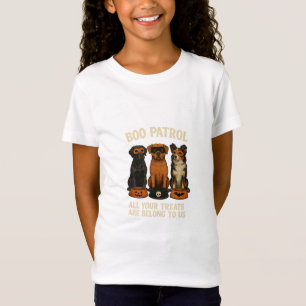Boo Patrol Halloween-Hunde-Truppe T-Shirt