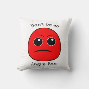 Boo Pillows - Angry-Boo Kissen