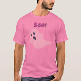 Boo Pink Halloween T - Shirt