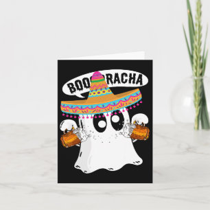 Boo-racha Halloween Niedlich Ghost Boo Borracha Ci Karte